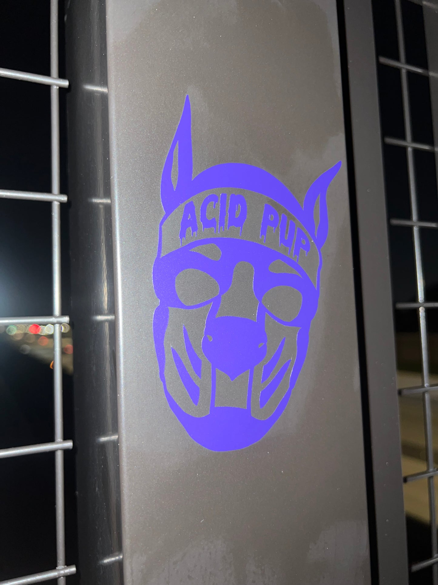 Acid Pup Logo Decal 5”